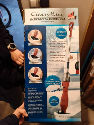 Mopa de vapor Clean-Maxx Steam Expert