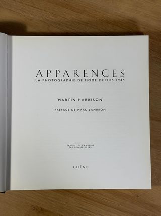 Apparences, la fotografía de moda desde 1945