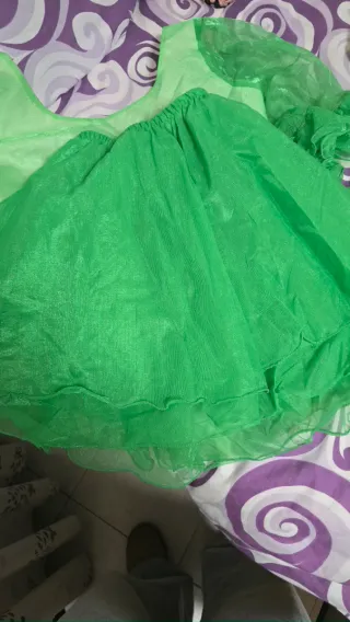 3 Vestidos de baile verde Vestido sevillana azul