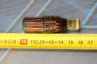 Mechero antiguo botella Coca-cola. Gasolina.