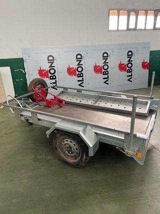 Remolque porta motos 3 motos