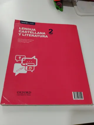 Inicia Lengua Castellana y Literatura 2.º ESO. ...