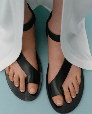 Sandalias Mango Piel Talla 41