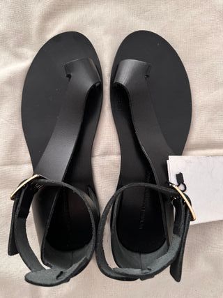 Sandalias Mango Piel Talla 41