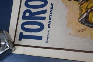 12. Cartel Corrida de Toros Zaragoza 1978.