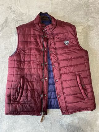 Chaleco La Garrocha Azul y Rojo