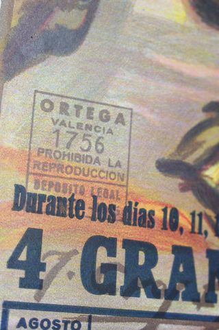 09. Cartel Corrida de Toros Huesca 1978.