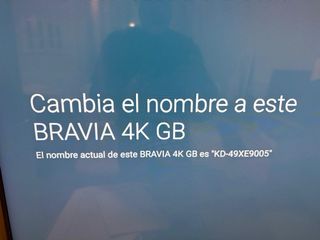 Televisor Sony Bravia 49 Negro