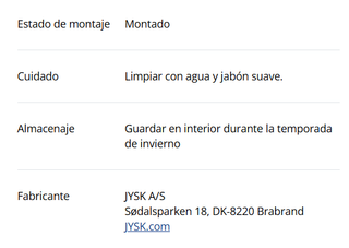 Tavolo da centro RAVNDRUP JYSK giardino naturale