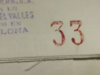 Pieza entera sábanas viuda de tolra