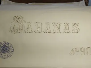 Pieza entera sábanas viuda de tolra