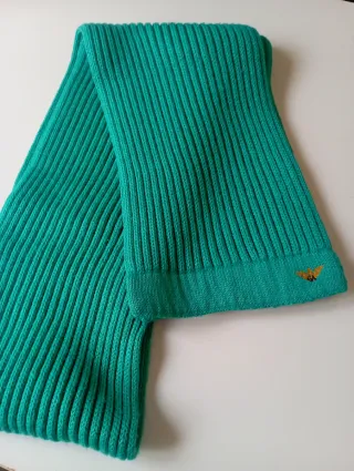 Sciarpa Giorgio Armani Lana Verde Donna