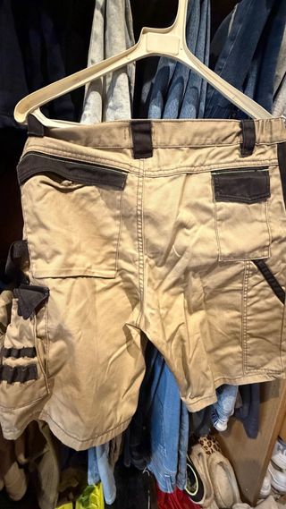 Vaquero corto de trabajo Acorán Beige Talla L