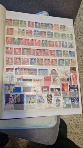 Álbum de sellos completo para coleccionistas