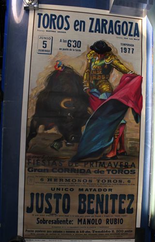 02. Cartel Corrida de Toros Zaragoza 1977.