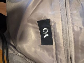 Cazadora tipo perfecto gris