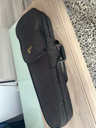 Violín con estuche y arcos