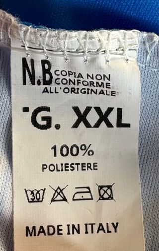 Maglia Napoli MSC Tricolore