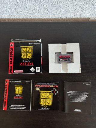 Zelda NES Classics GBA Nintendo