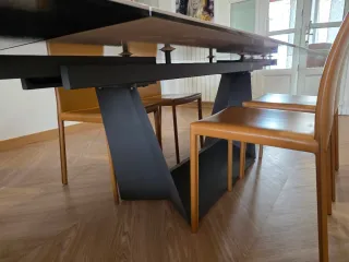 Mesa comedor 180x90 extensible mármol