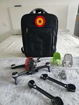 DJI FPV Pack Completo: 4 Bat + Mochila + Extras