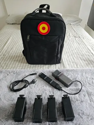 DJI FPV Pack Completo: 4 Bat + Mochila + Extras