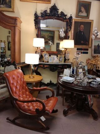 Consola y espejo Luis Felipe Nápoles S.XIX