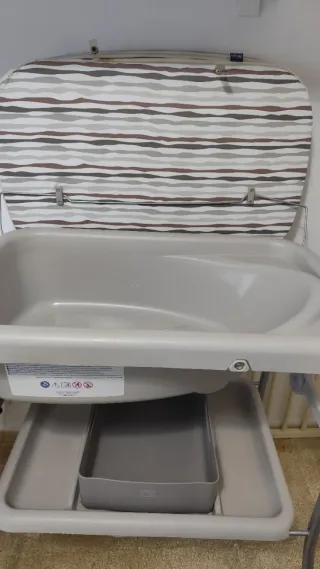 Bañera cambiador bebé