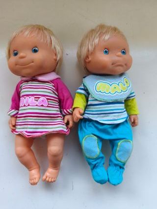 Set di 2 pupazzi Nenuco Mola originali (lotto 2)