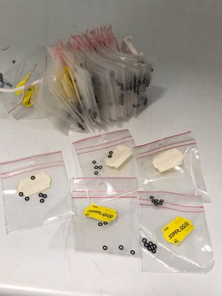 Lote 396 gomas estrechas para dardos