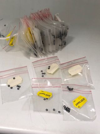 Lote 396 gomas estrechas para dardos