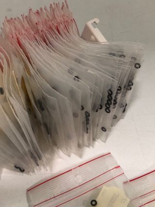 Lote 396 gomas estrechas para dardos