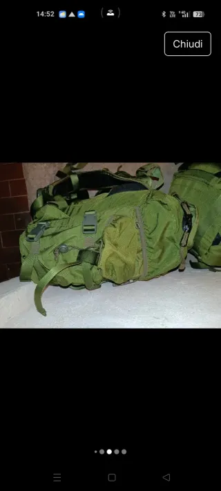 Zaino Esercito Italiano Marina Militare