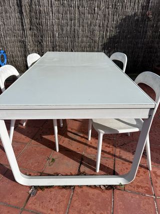 Mesa diseño  extensible exterior 10 personas