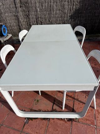 Mesa diseño  extensible exterior 10 personas