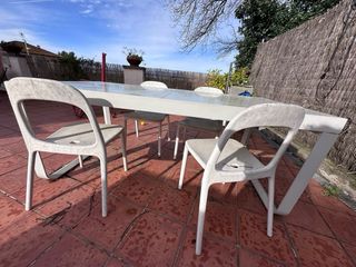 Mesa diseño  extensible exterior 10 personas