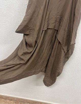 Vestido Purificación García fiesta/evento marrón