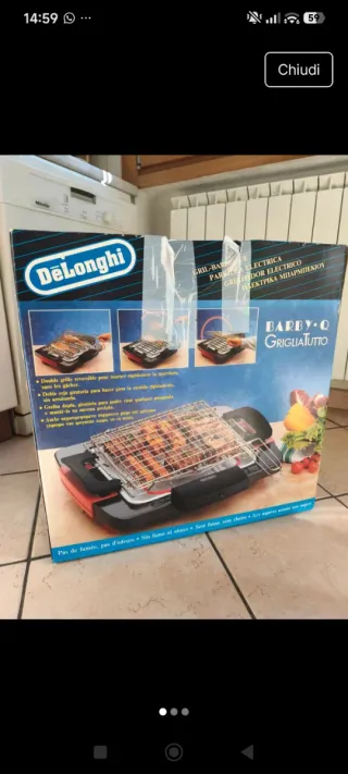 Griglia elettrica DeLonghi Barby-Q