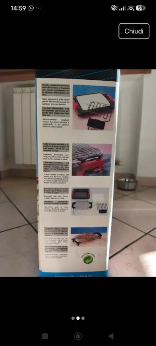 Griglia elettrica DeLonghi Barby-Q