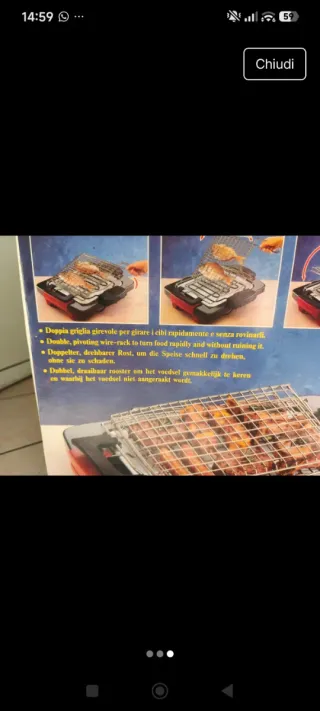 Griglia elettrica DeLonghi Barby-Q