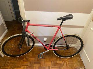 Bicicleta Fixie Contrapedal Rosa