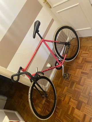Bicicleta Fixie Contrapedal Rosa