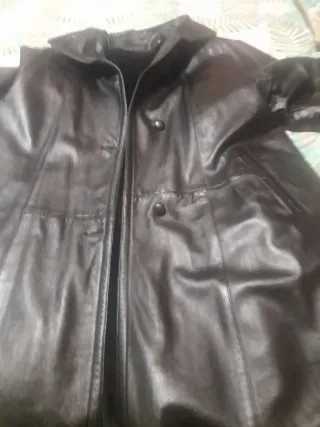 Cappotto donna vera pelle tg. 54