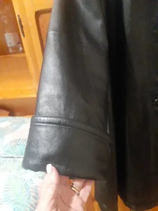 Cappotto donna vera pelle tg. 54
