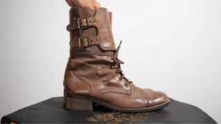 Botas Massimo Dutti Pele Castanho