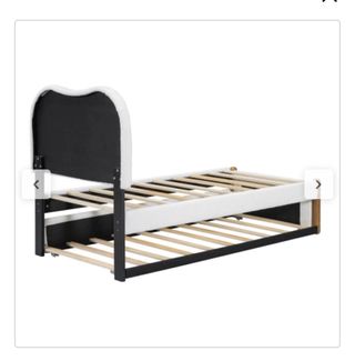 Cama nido 90x200 cm tapizada