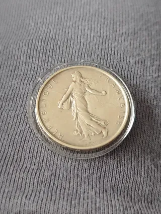 Moneda 5 Francos 1963 Plata