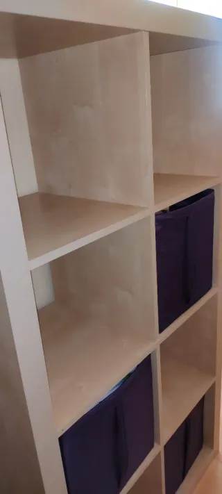 Estantería modular Ikea roble Kallax