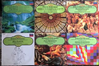 Lote 6 Vinilos Música Clásica London