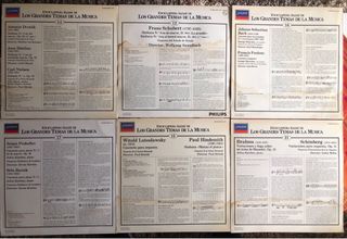 Lote 6 Vinilos Música Clásica London